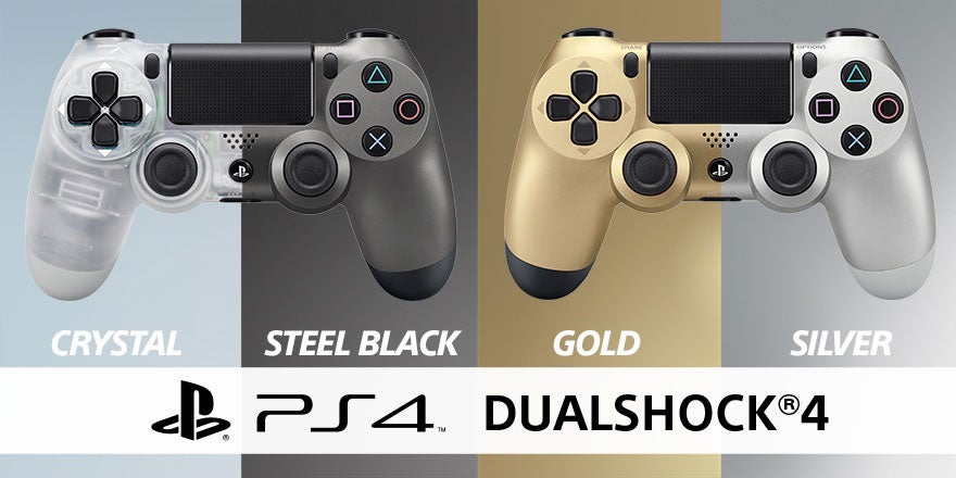 Image for Crystal and Steel Black DualShock 4 controllers hit EU in July