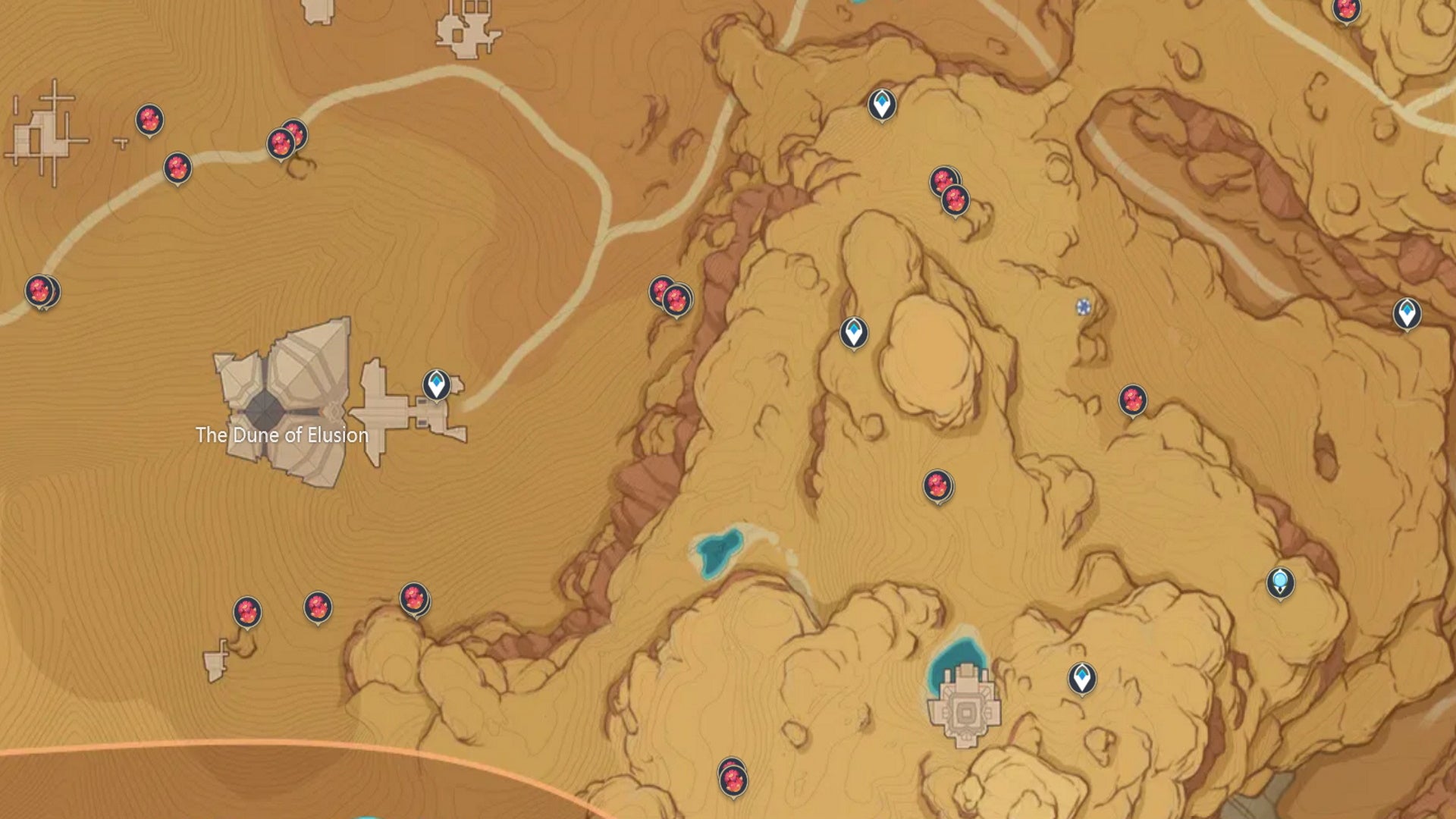 Genshin Impact all Redcrest locations and Redcrest farming routes - 24