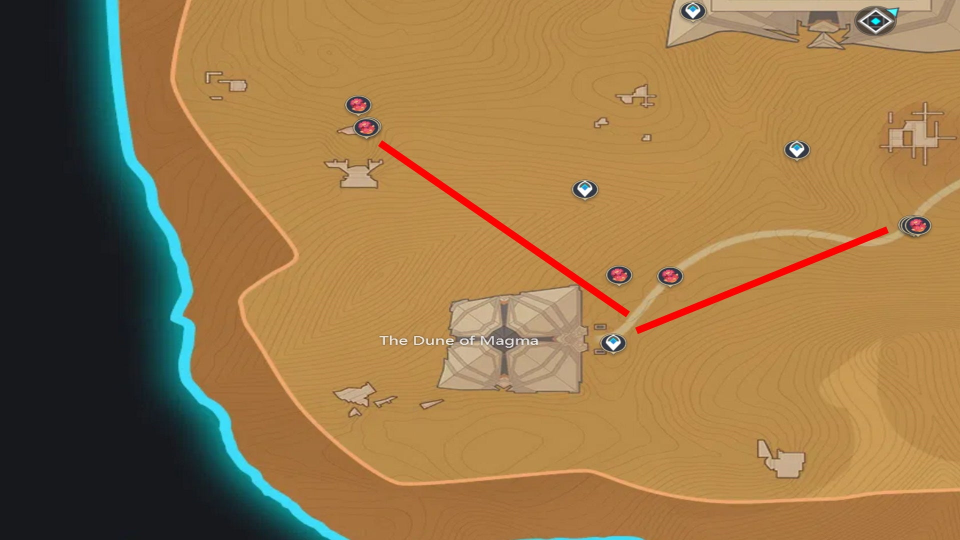 Genshin Impact all Redcrest locations and Redcrest farming routes - 75