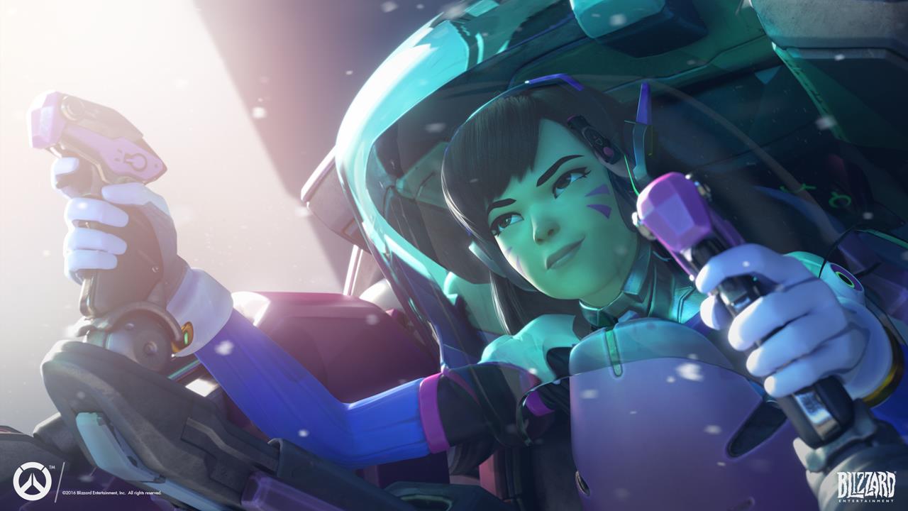 Image for Overwatch's D.Va is coming to StarCraft 2... as an announcer