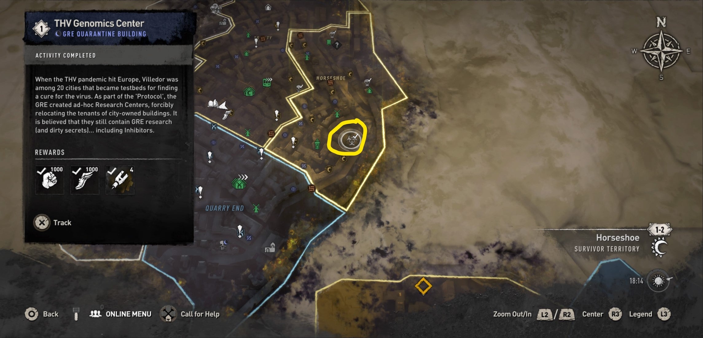 Dying Light 2 GRE Quarantine Locations   How do you complete GRE Facilities  - 5