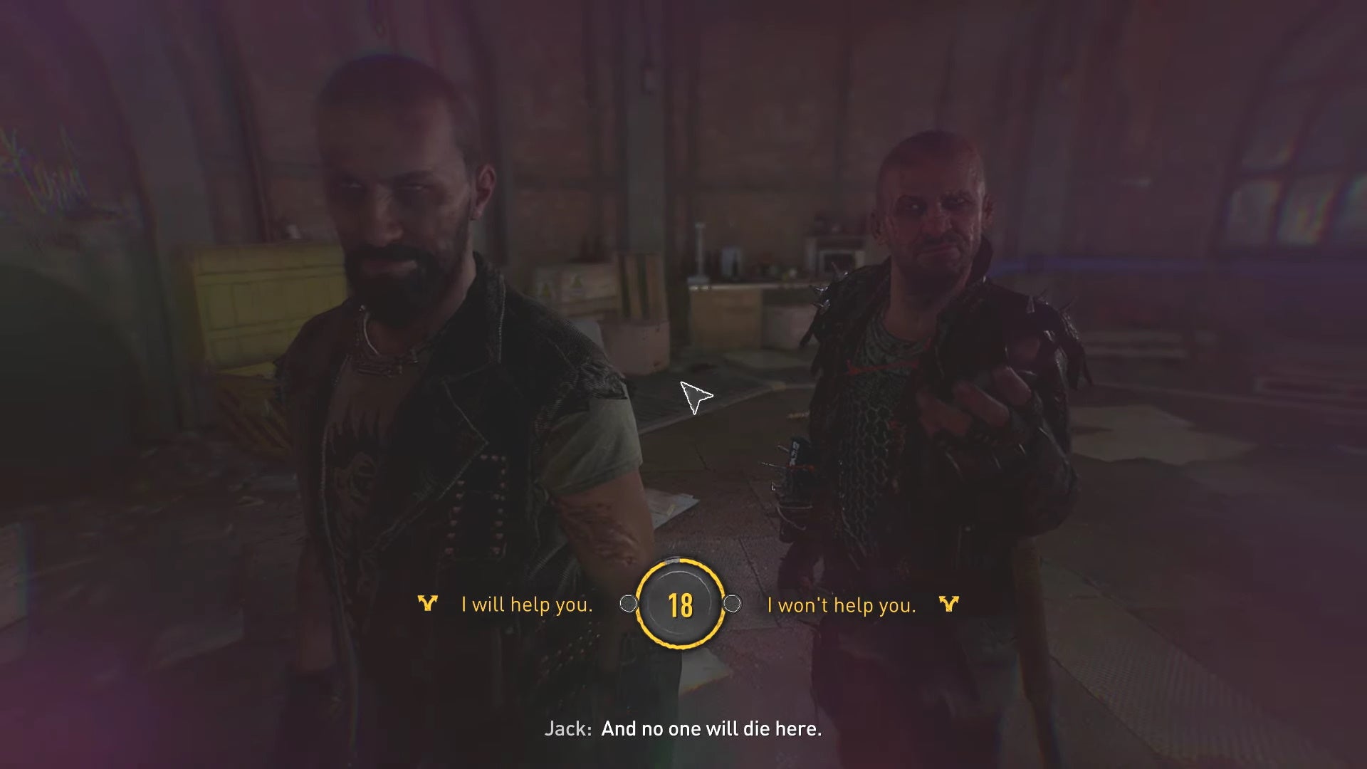 Should you help Jack and Joe in Dying Light 2  - 75