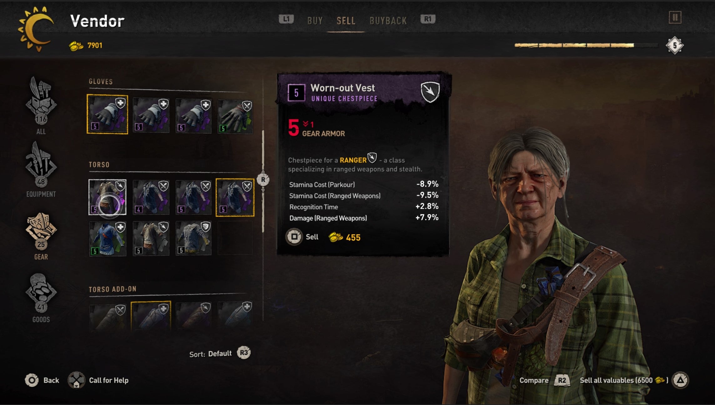 What items are safe to sell in Dying Light 2  - 60