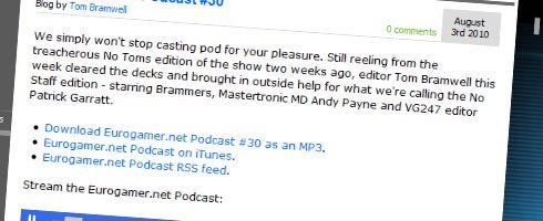 Image for Latest Eurogamer podcast features Pat