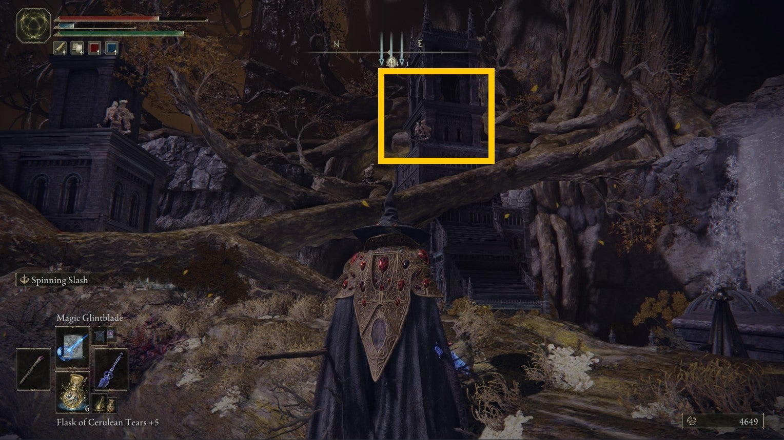 Elden Ring Fia Quest  Where to use the Carian Inverted Statue and get the Mending Rune of the Death Prince - 61