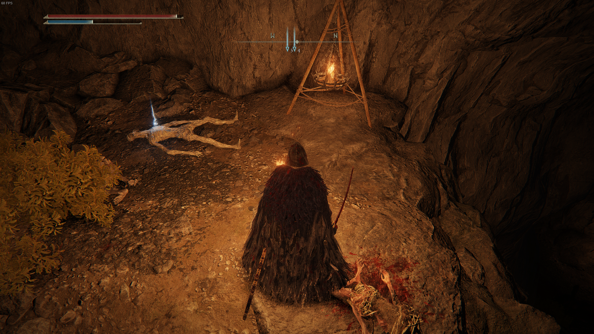 Elden Ring Lakeside Crystal Cave Guide  How to Beat the Bloodhound Knight - 29
