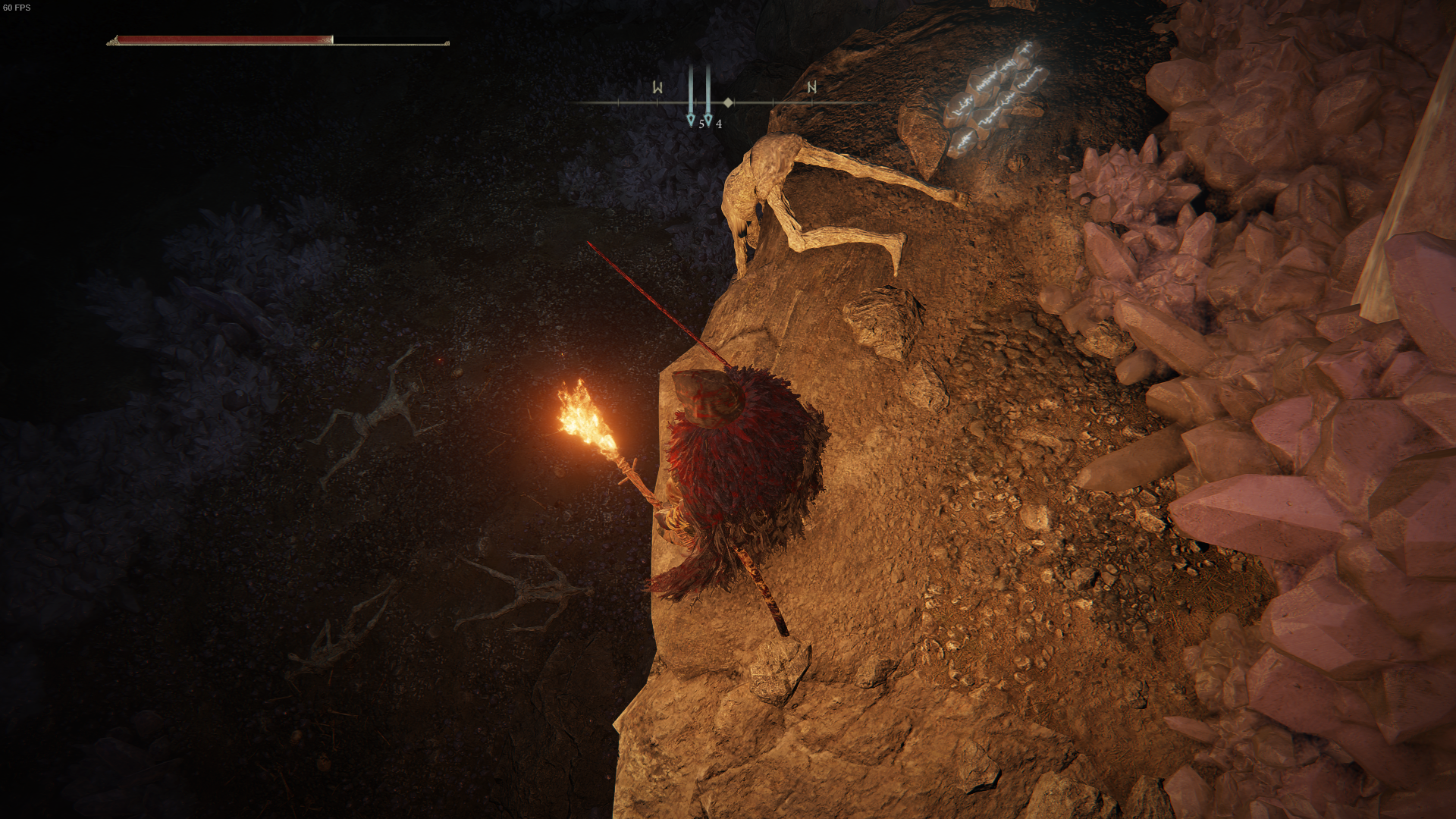 Elden Ring Lakeside Crystal Cave Guide  How to Beat the Bloodhound Knight - 82