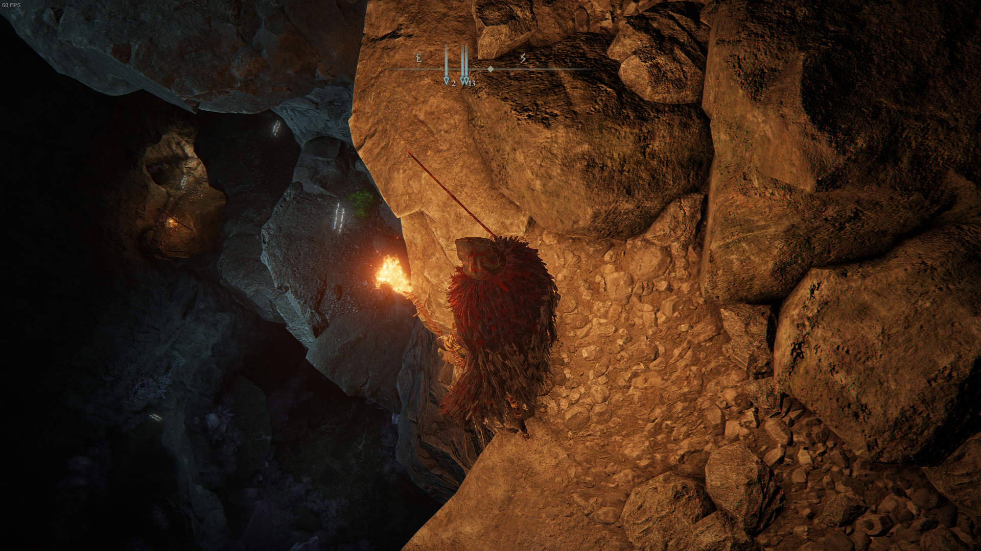 Elden Ring Lakeside Crystal Cave Guide  How to Beat the Bloodhound Knight - 14
