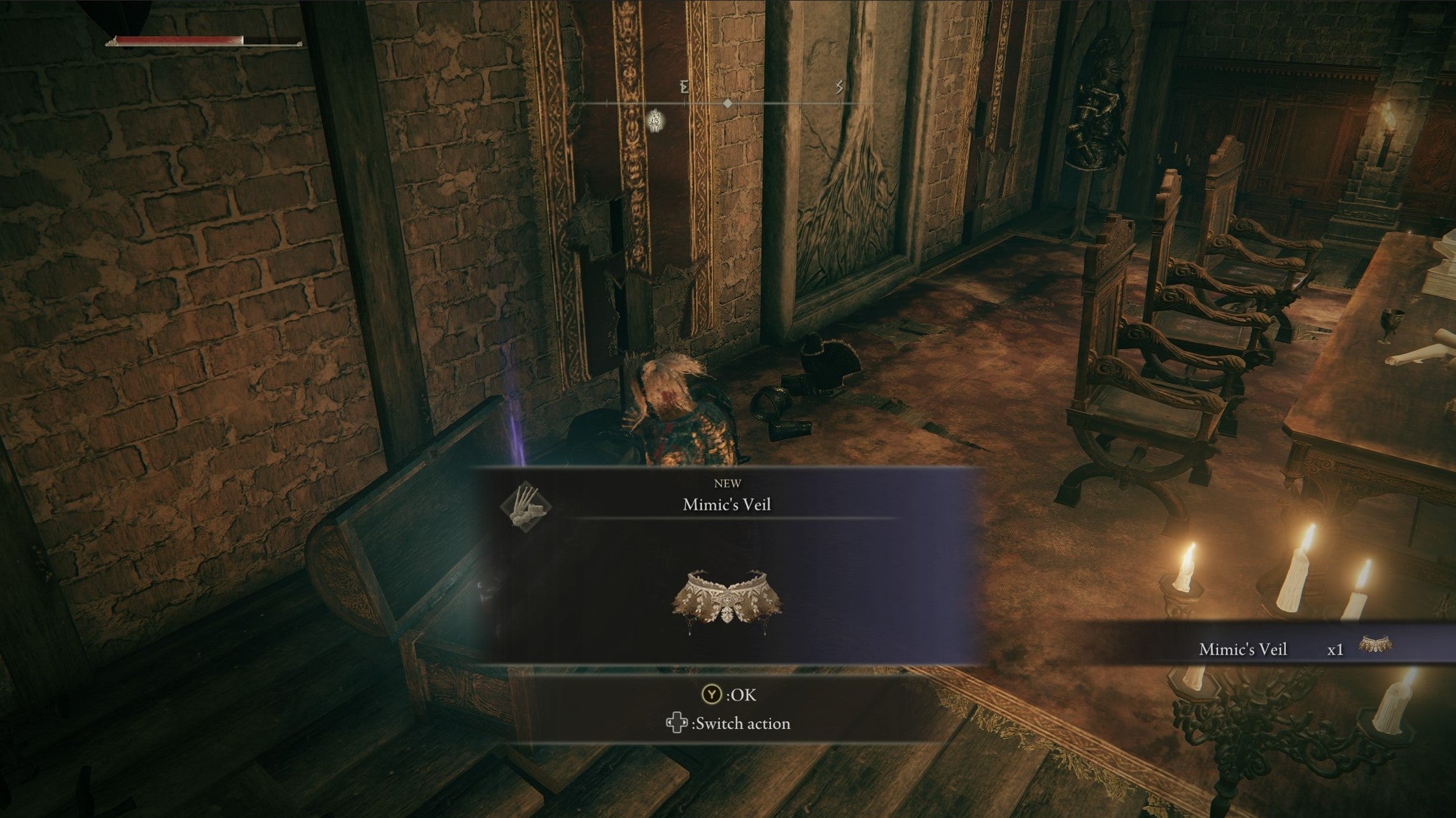 How to turn into a tree  statue  and other objects with the Mimic s Veil in Elden Ring - 86