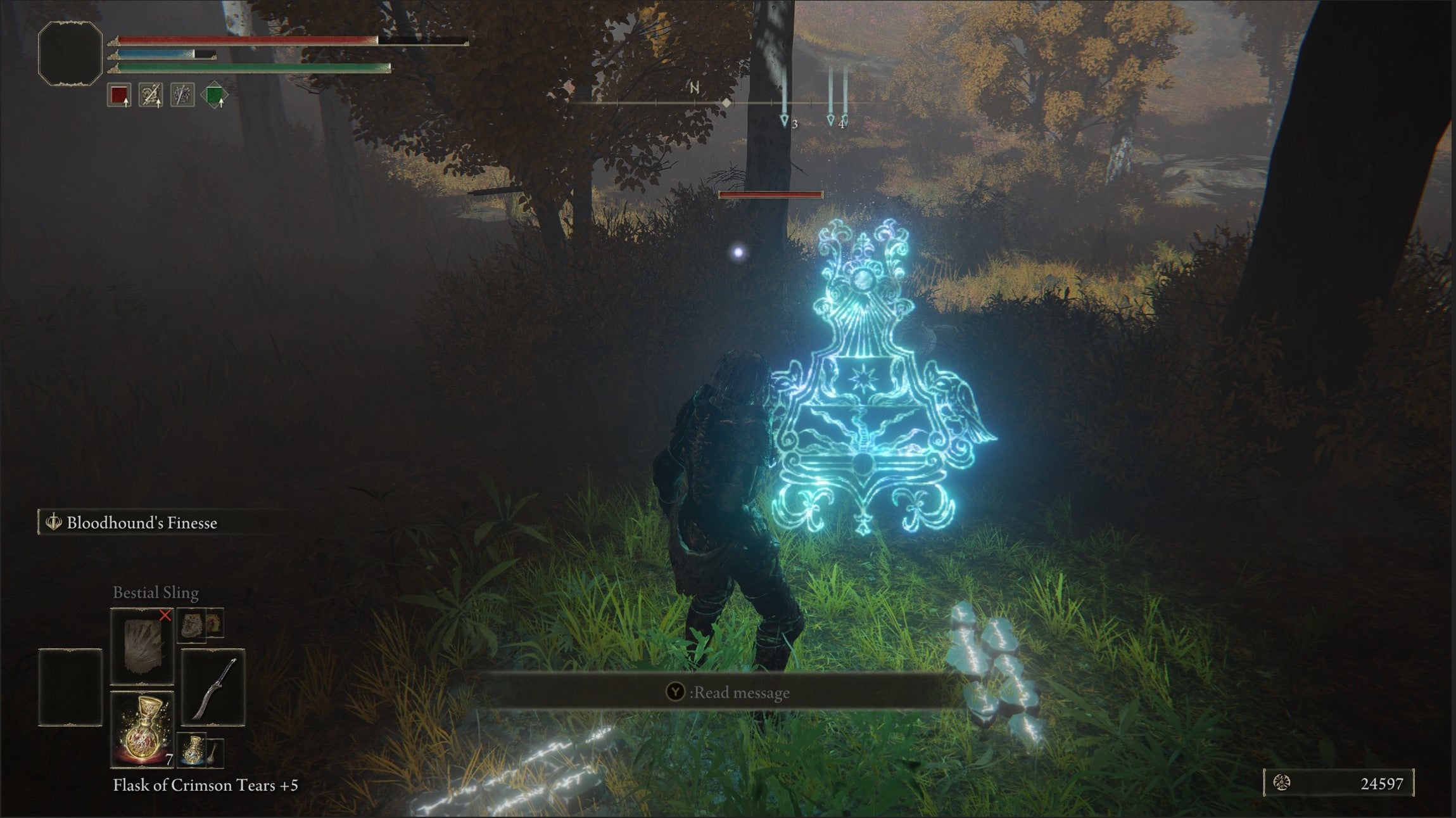 How do you solve the Mirage Riddle and  Touch Three Phantom Crests  in Elden Ring  - 89