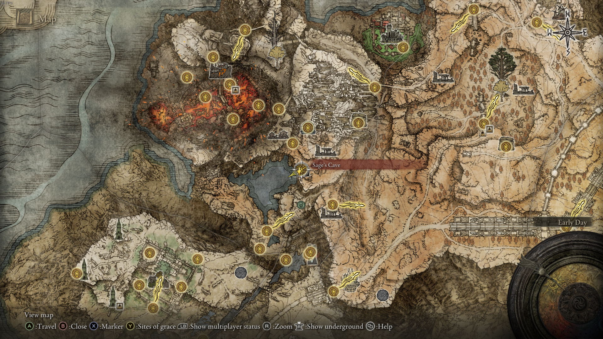 Elden Ring Sage s Cave Guide  How to Beat the Invisible Black Knife Assassin - 13