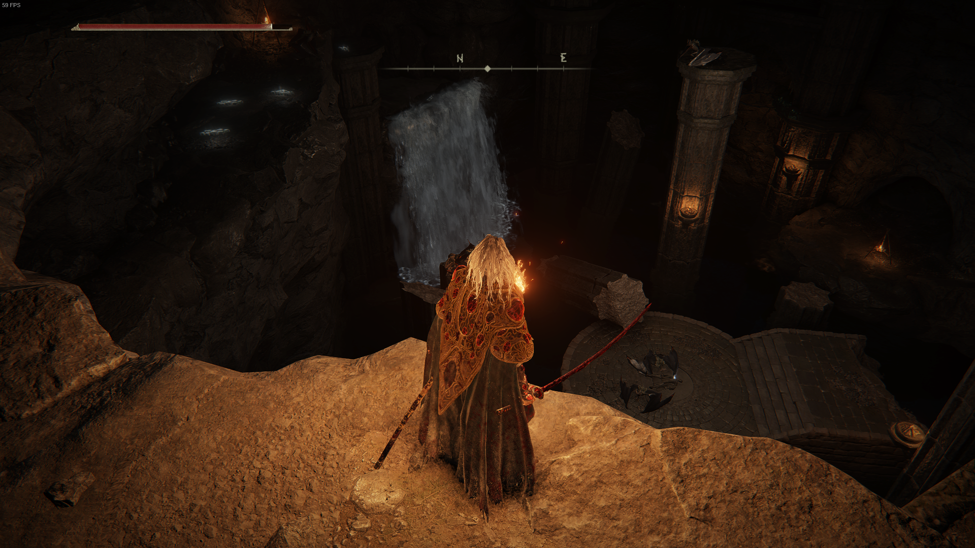 Elden Ring Highroad Cave Guide  How to Beat the Guardian Golem - 51