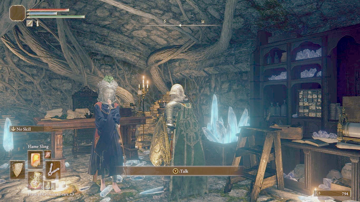 Elden Ring Sellen quest Sellia Hideaway, Witchbane Ruins, and choosing