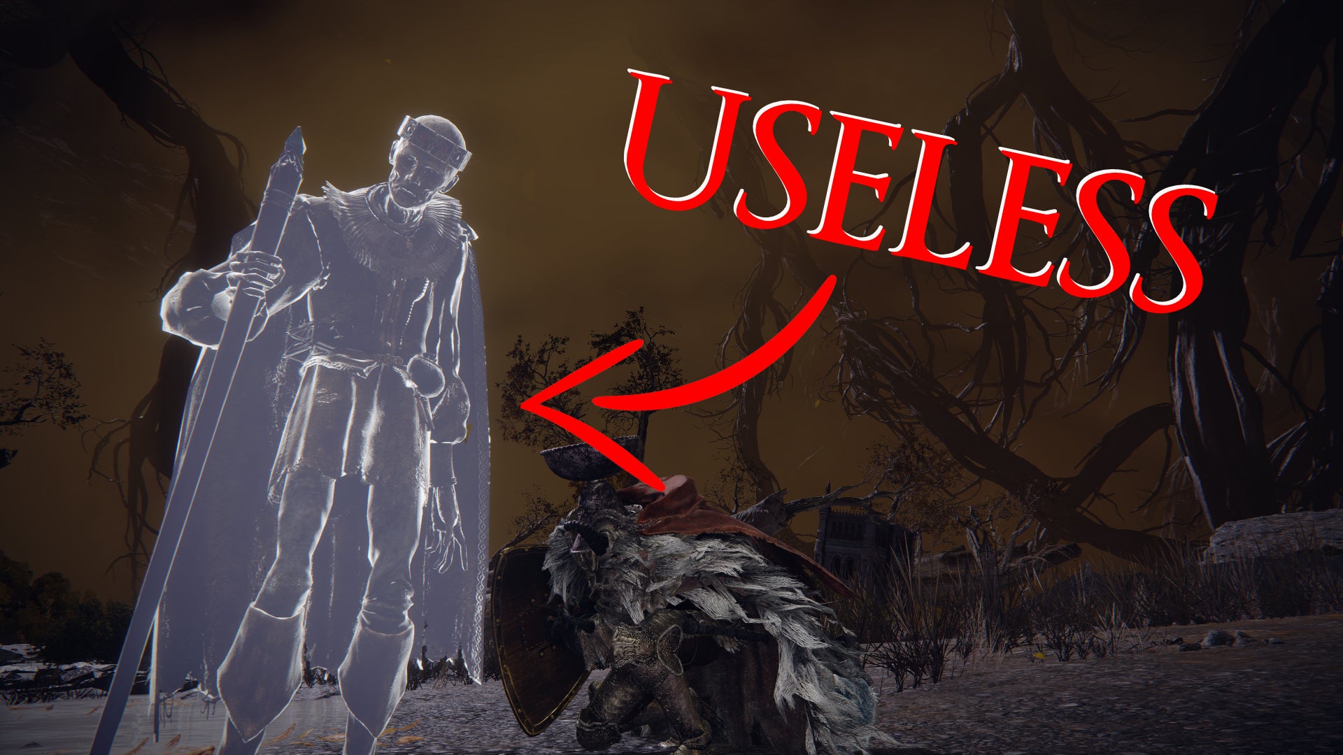 The most useless summon in Elden Ring is a nobleman who quit after learning the most basic spell