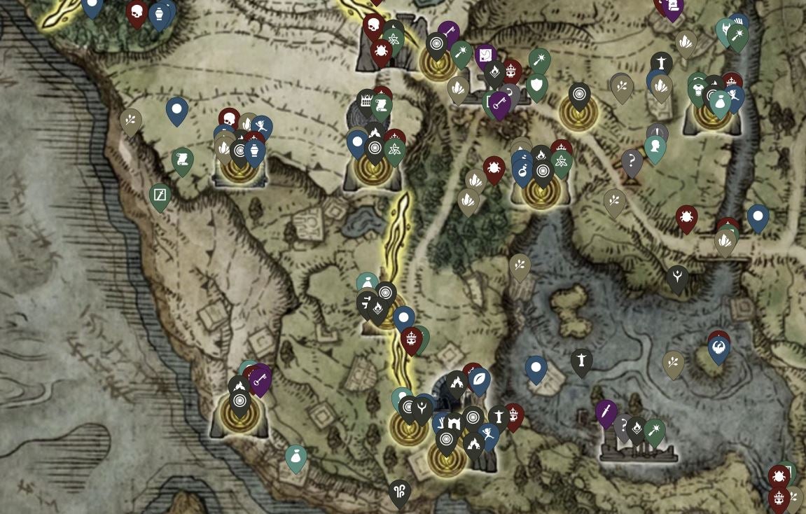 This Elden Ring map is an interactive companion to your adventures in  