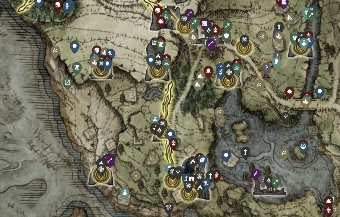 This Elden Ring Map Is An Interactive Companion To Your Adventures In The  Lands Between | Vg247