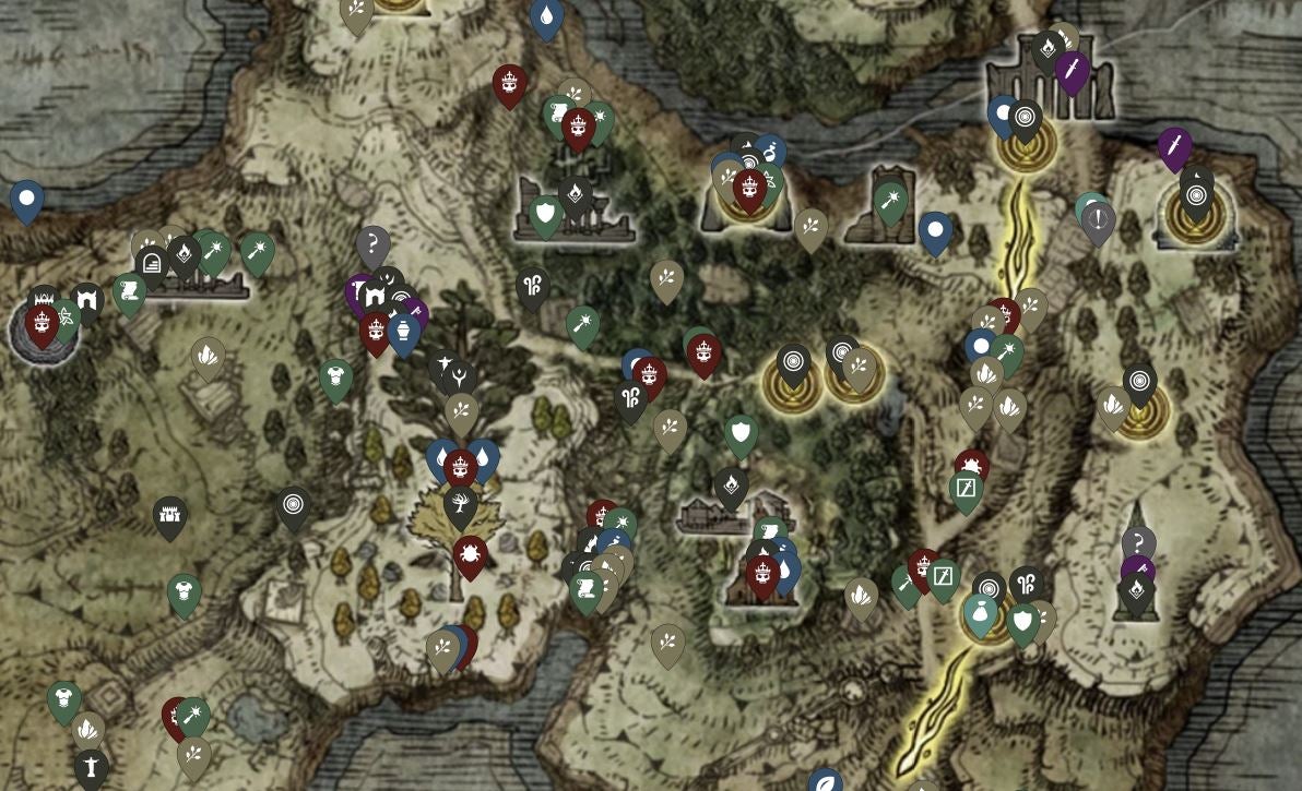Image for This Elden Ring map is an interactive companion to your adventures in The Lands Between