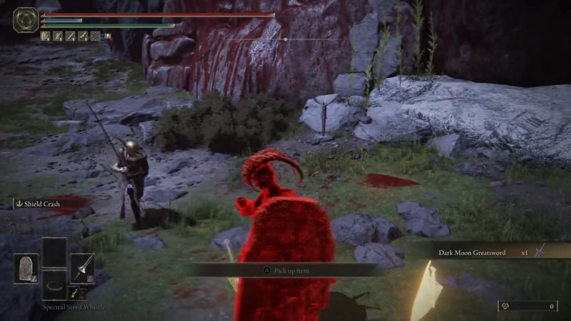 Image for Elden Ring invader steals Dark Moon Greatsword in heart wrenching video