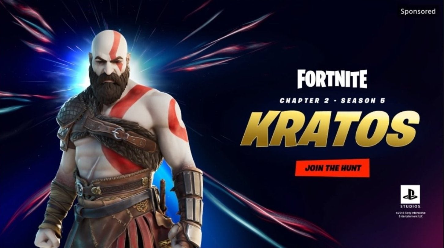 Image for Looks like Kratos is coming to Fortnite
