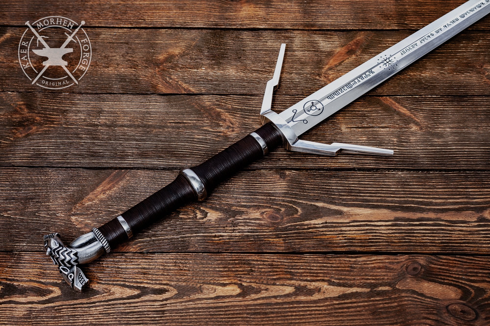 Image for This Witcher-inspired workshop has made a real-world replica of Geralt's silver sword