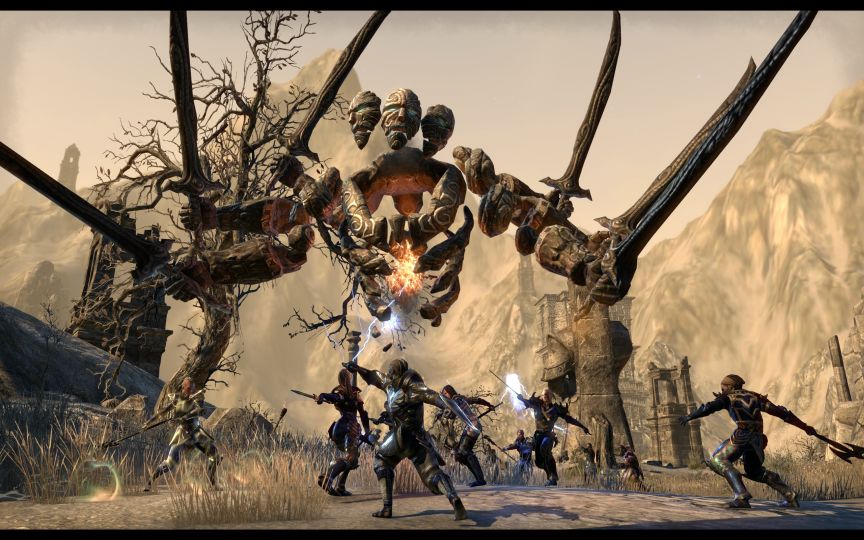 Image for Elder Scrolls Online screenshots show Craglorn update 