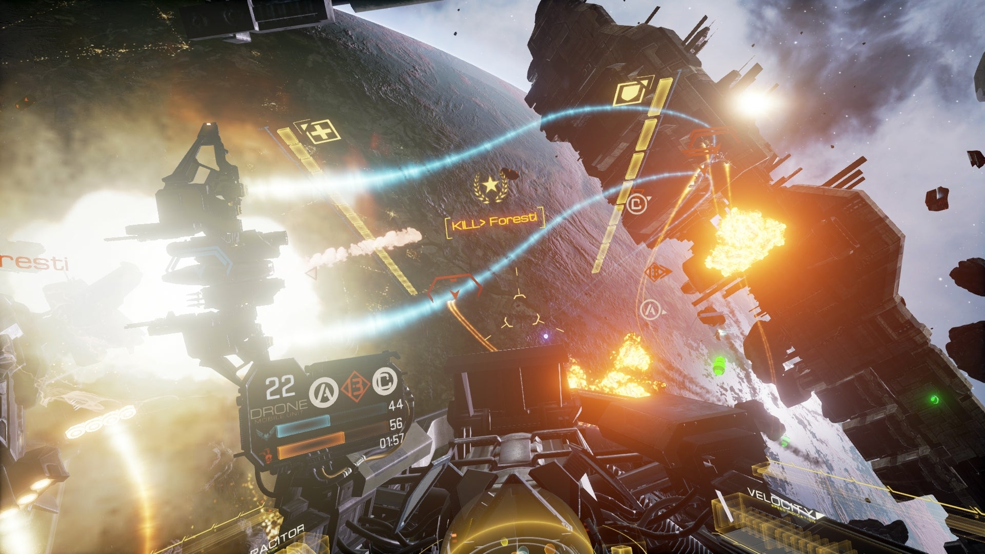 Image for EVE: Valkyrie will release for HTC Vive this year