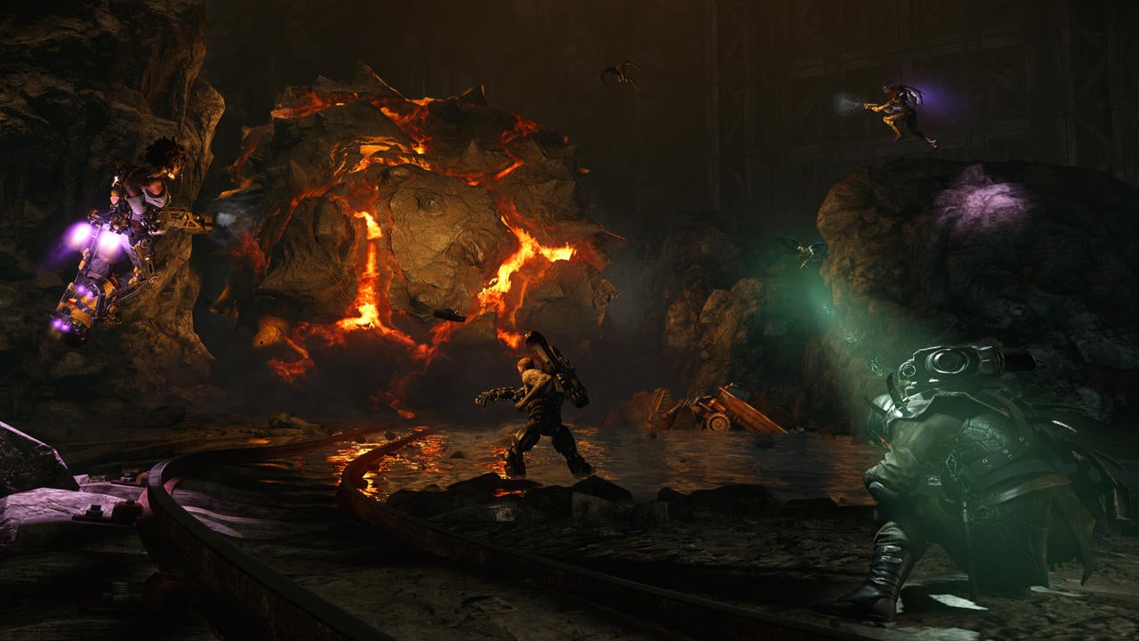 Image for Take an in-depth look at Evolve's Behemoth monster and four new hunters 