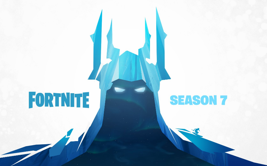 Image for Snow begins to fall on Fortnite island ahead of Season 7 starting this week