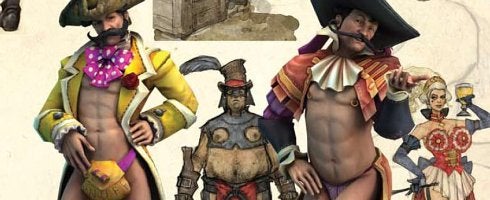 Image for Fable III artwork shows fashion challenged prostitutes