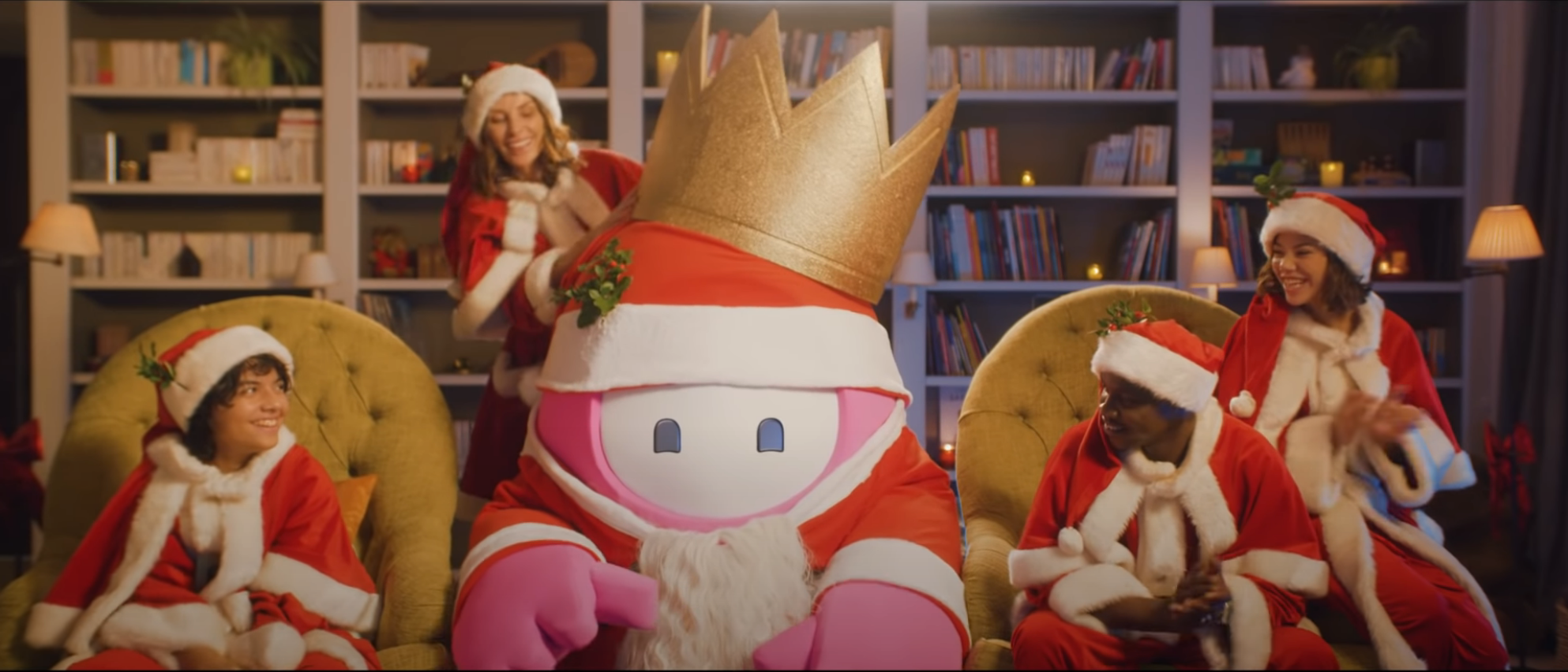 Fall Guys is giving all players a free Christmasthemed ingame outfit