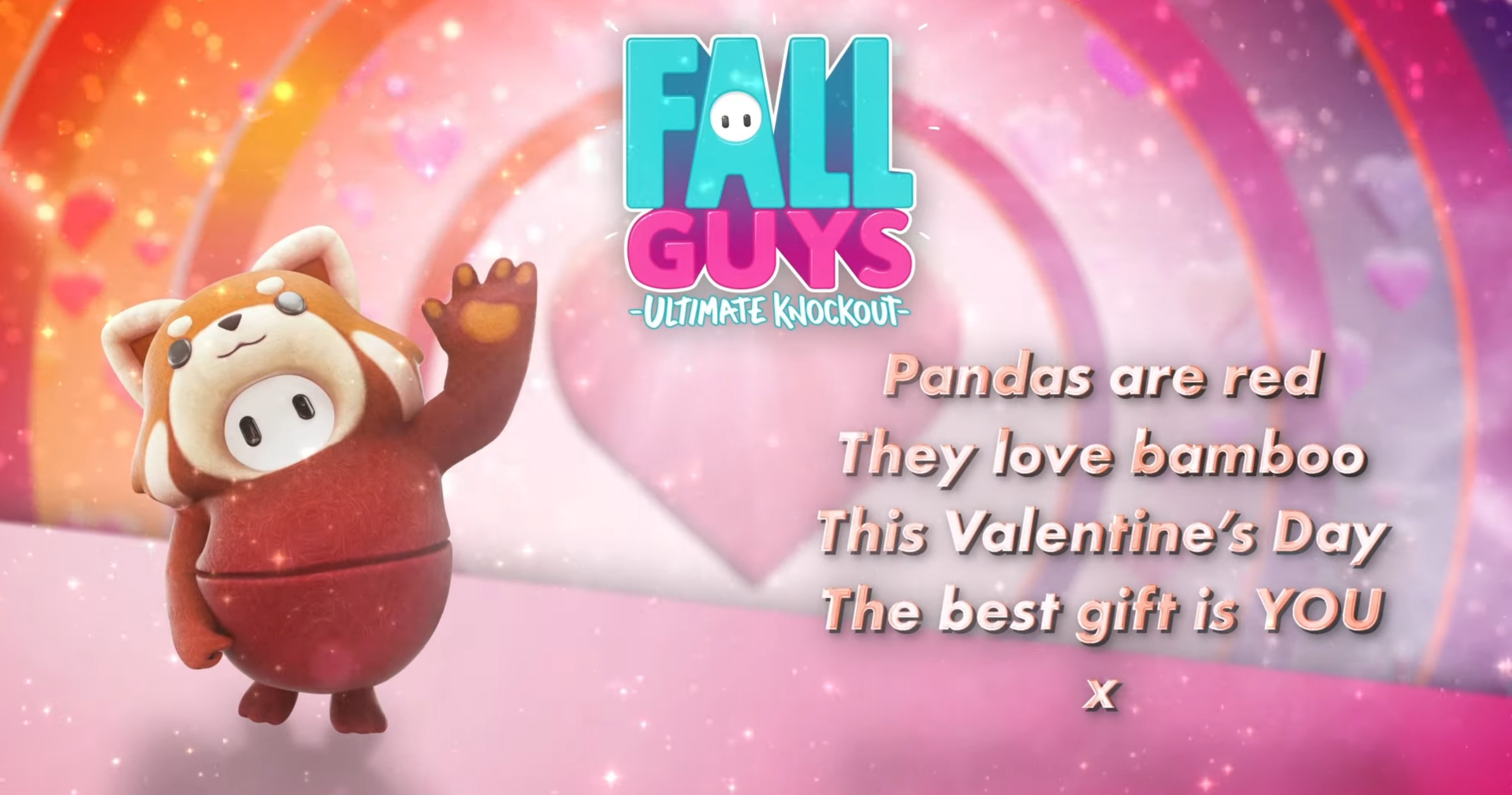 Image for Fall Guys gets a Red Panda costume, but you need to pick it up soon