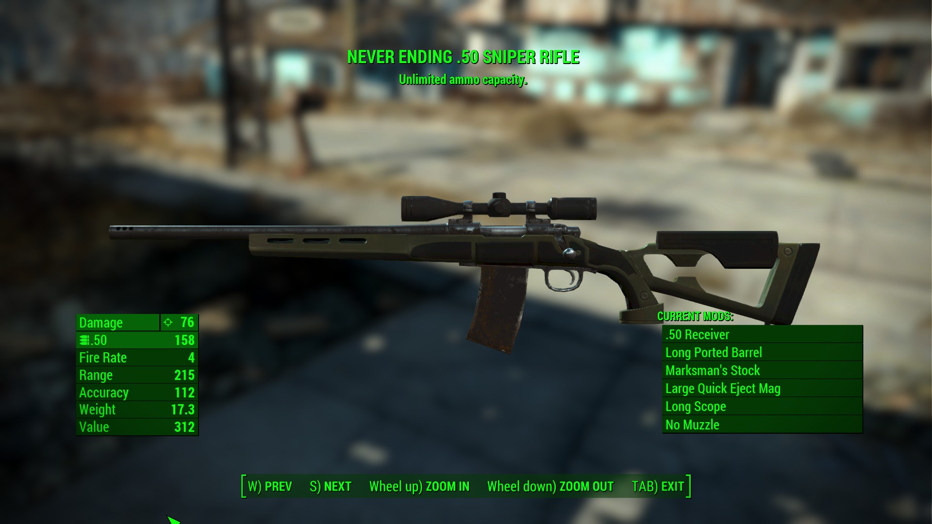 weapon id fallout 4