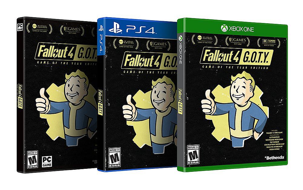Image for Fallout 4: Game of the Year, Pip-Boy Editions out now on PC, PS4, Xbox One