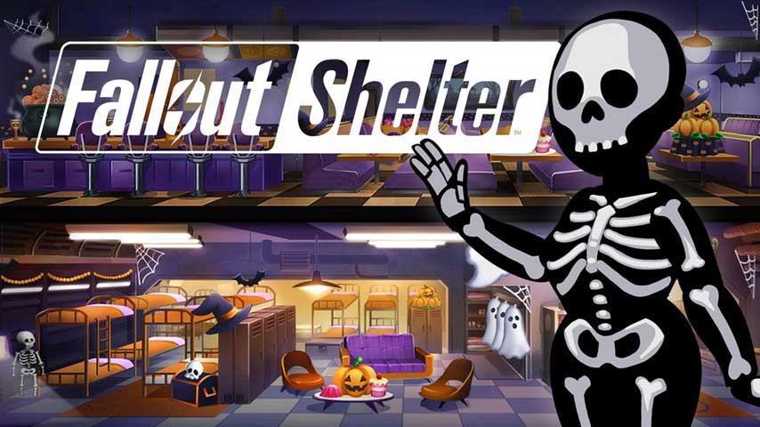 Image for Fallout Shelter Halloween update adds ghost outfits and more