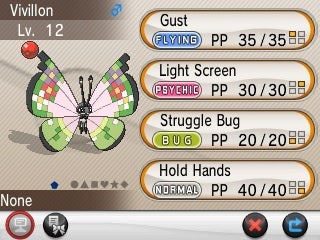 Image for When 100 million Pokemon are traded, Pokemon X&Y players will get Fancy Pattern Vivillon