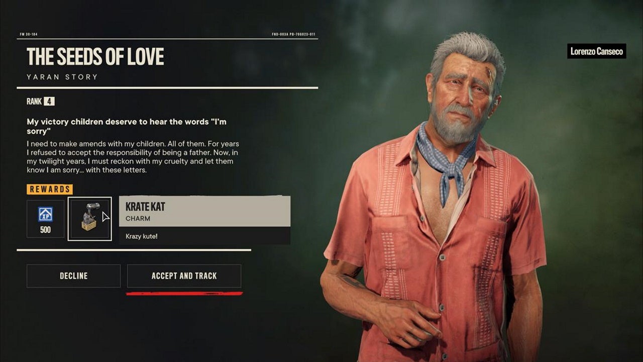 Image for Far Cry 6 Seeds of Love - All Lorenzo's children locations