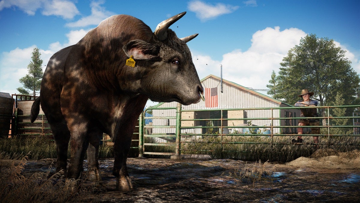 Image for Far Cry 5 features wingsuits and animals that have sex with each other, truly offering something for everyone