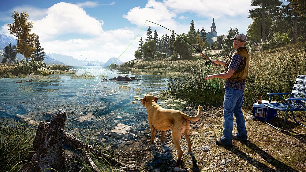 Image for Far Cry 5 offers plenty of opportunities to faff about instead of getting on with the cow tipping