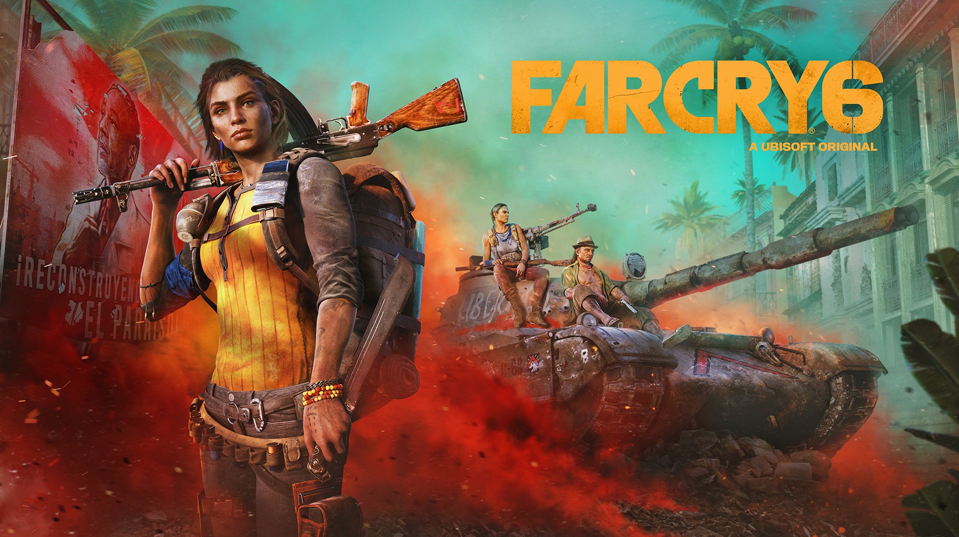Image for Far Cry 6 gameplay preview | Weapons, pets, outposts, and more