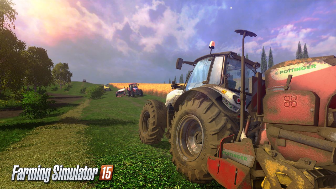 Image for Farming Simulator 15 console teaser video shows sexy tractors and timberjacks 