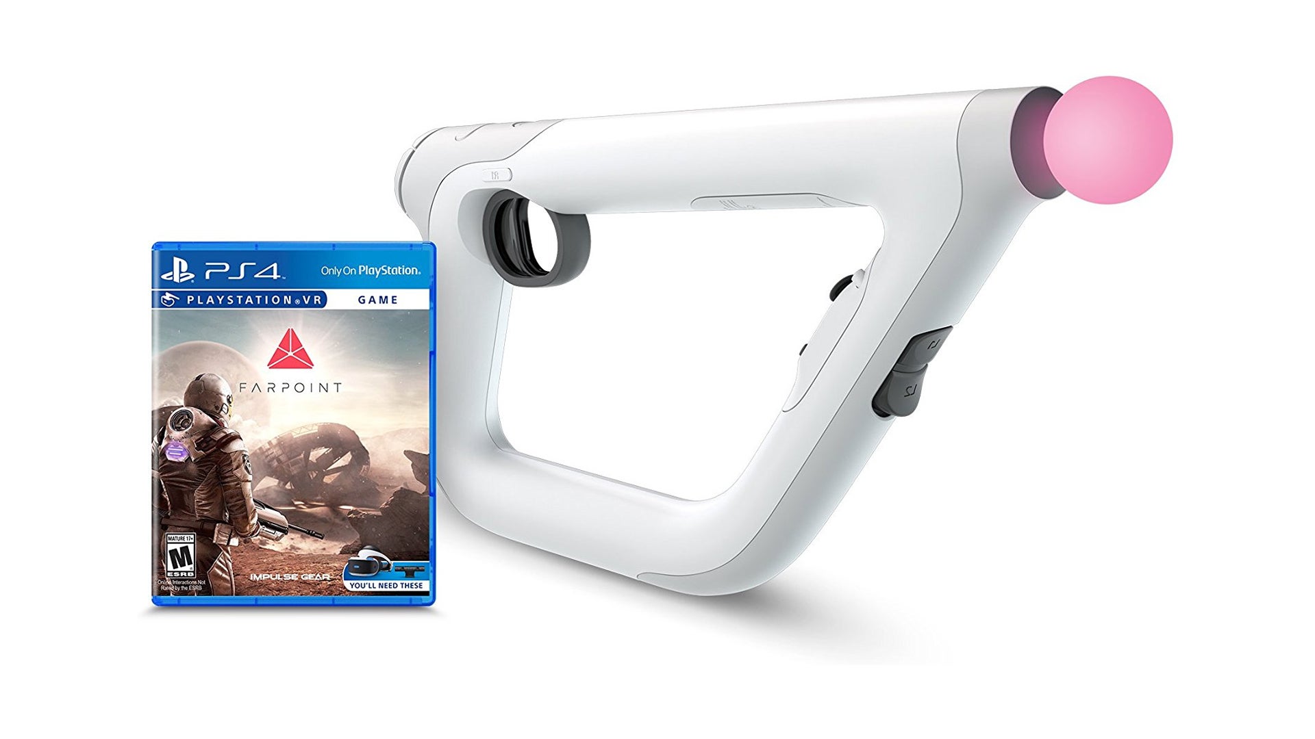 Farpoint with PSVR Aim Controller down 