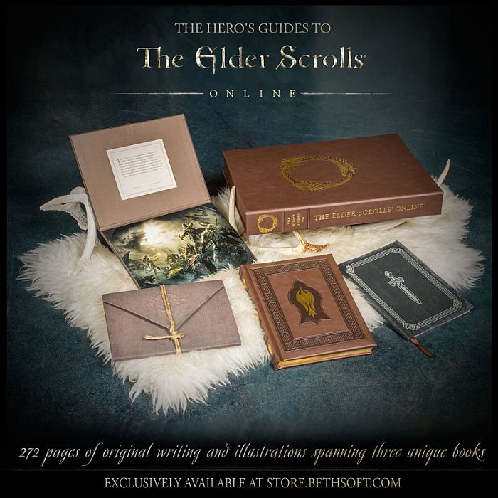Image for Elder Scrolls Online Limited Edition Hero's Guide announced by Bethesda