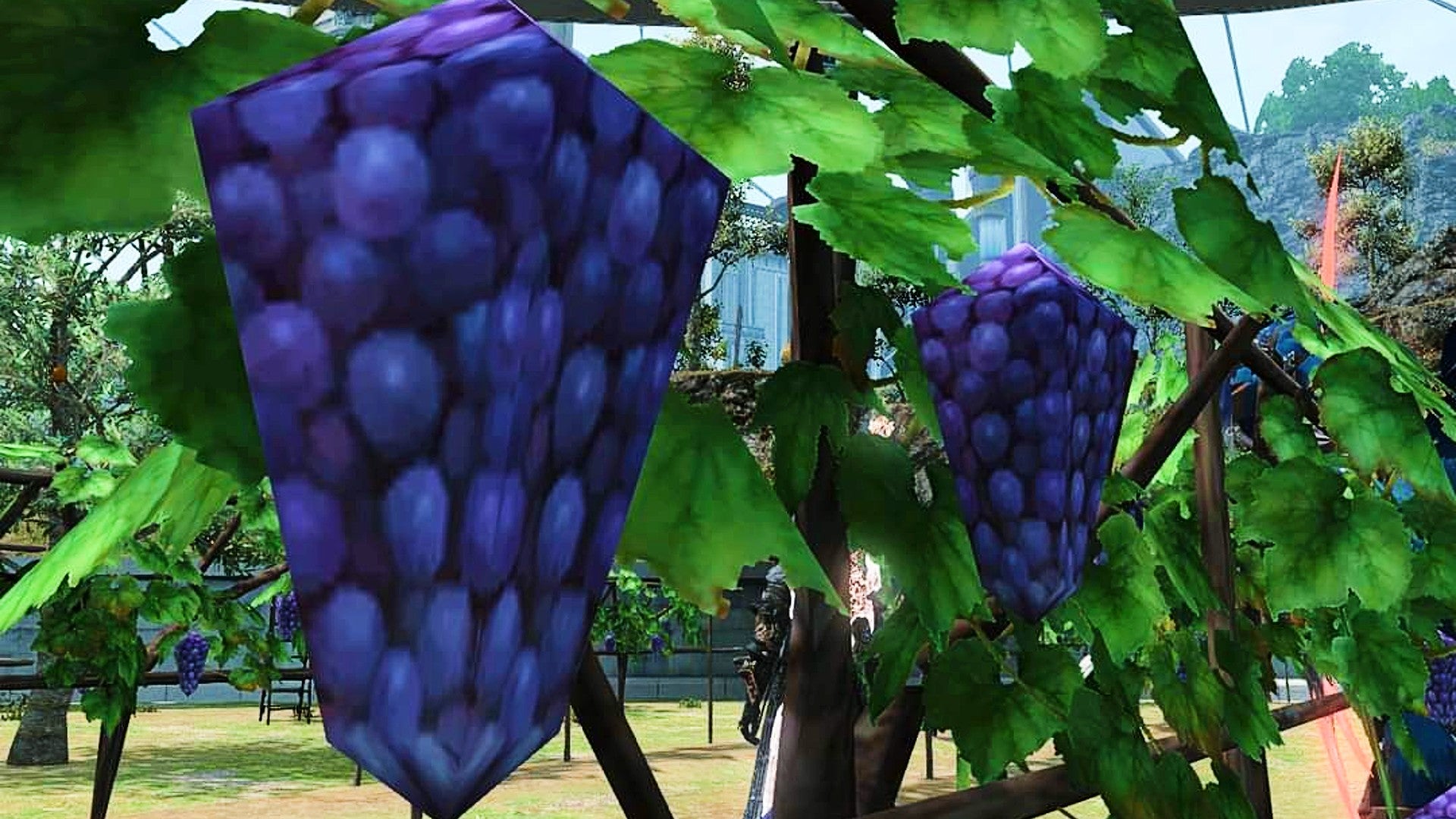 Image for Square Enix updates the low-poly grapes from Final Fantasy 14, saddening millions