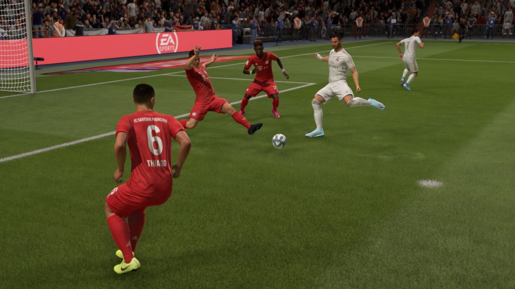 Image for EA Sports is creating fake crowds to make Premier League matches less sad to watch