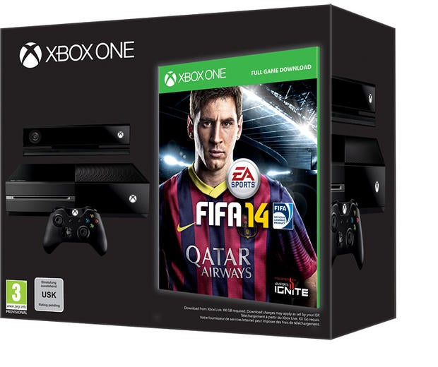Image for Xbox One FIFA 14 bundle also going for £399.99 at Amazon UK, includes free Fighter Within