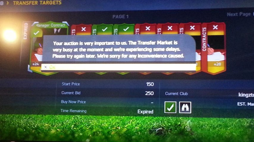 Image for FIFA 15 player transfer issue ongoing, EA Sports aware of problem