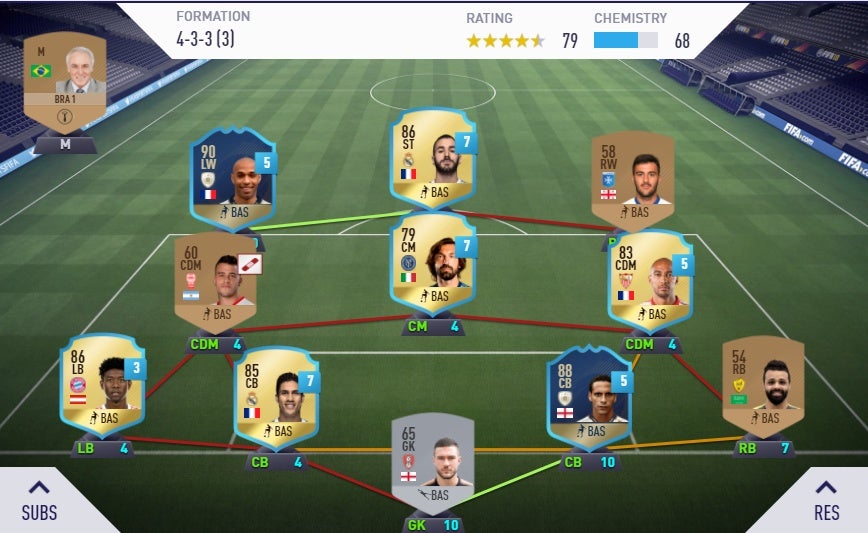 Image for FIFA 18 tips: how does Chemistry work - styles, ratings, linking players, positions and cards
