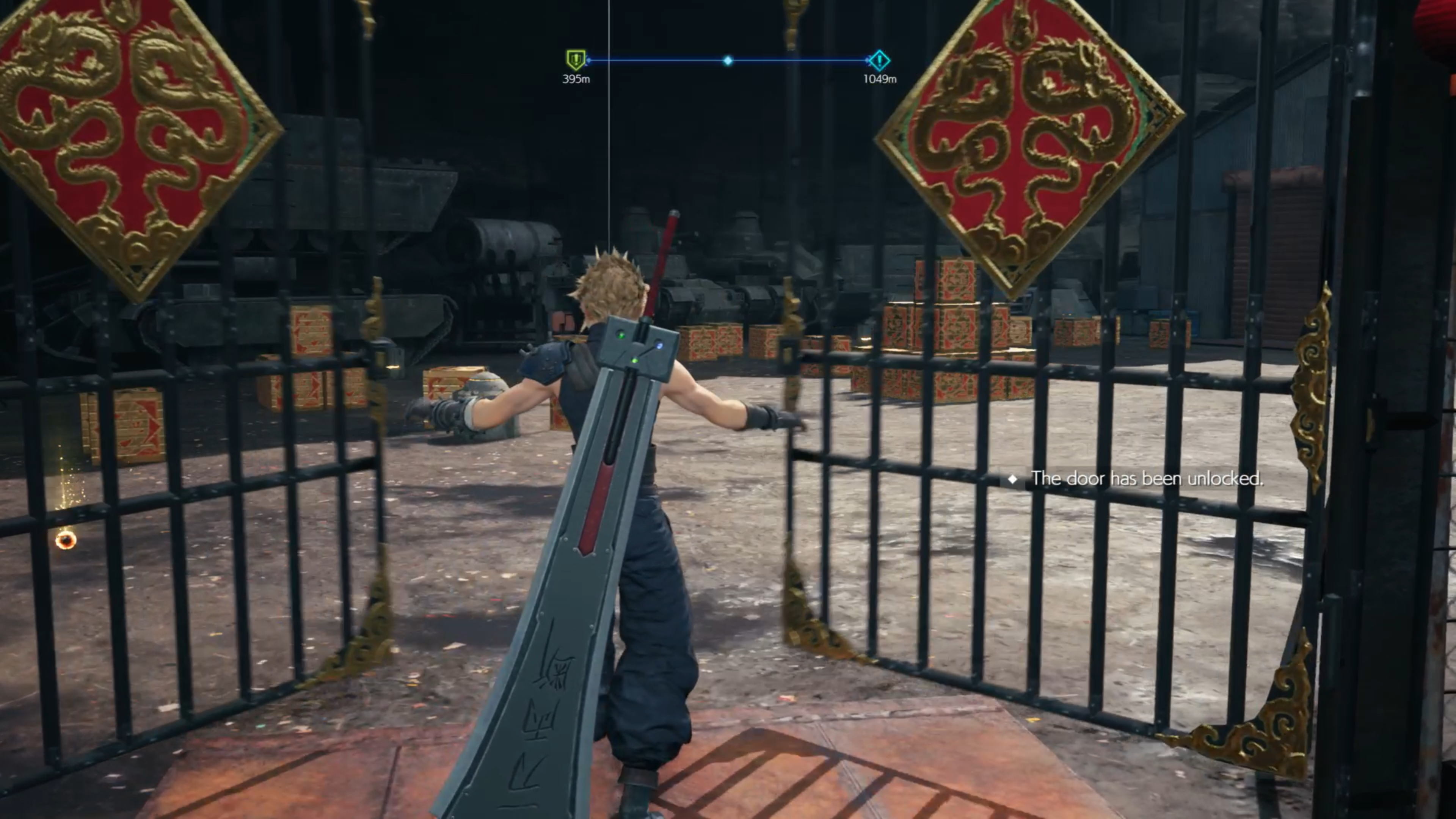 Final Fantasy 7 Remake golden dragon doors - unlocking Corneo's 
