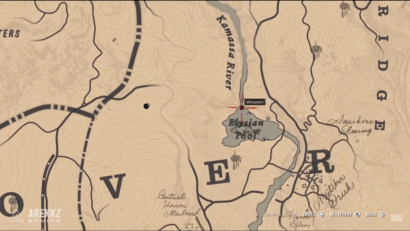 Red dead redemption 2 ловец снов карта