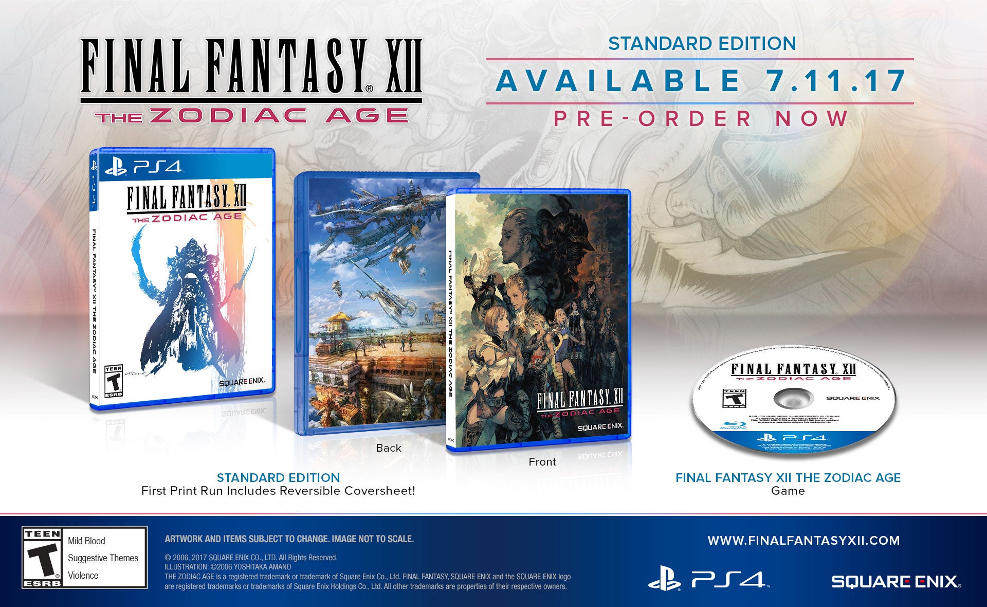 Final Fantasy 12 The Zodiac Age Collector S Edition Comes With A Bust Set Soundtrack More Vg247